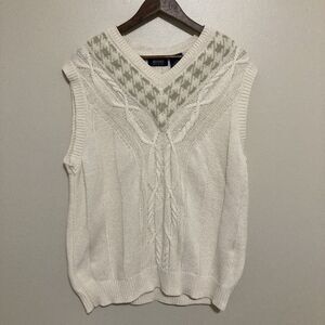 Vintage Byford London New York Sweater Vest Men’s Size Extra Large Silk Cotton